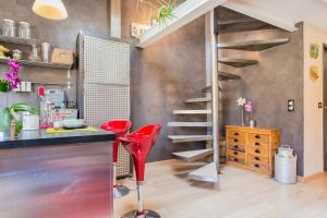 Urban loft with terrace downtown