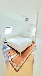 Kleine Krabbe inkl Strandkorb am Strand