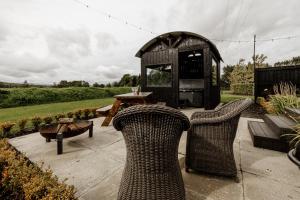 Shepherds Huts at Ballyness Farm