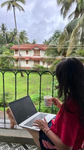 1 bed peaceful studio Apartment near Colva beach