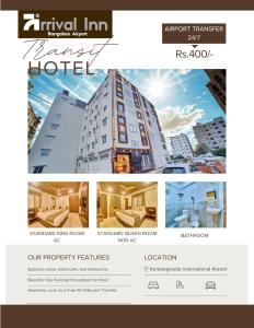 Arrival Inn Transit Hotel Bangalore Airport