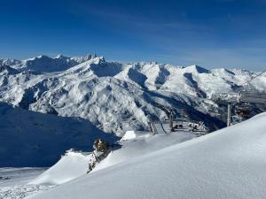 Résidence Les Lumières des Neiges et parking