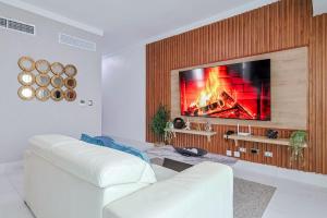 Upscale City Center Condo Pool