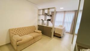 Flat Novinho e impecável com garagem Wi-Fi Self Check in área de Lazer com vista linda