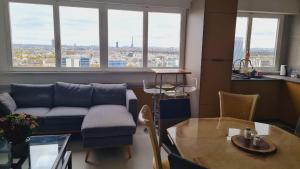 Appartement de 110 m carrés à La Défense vue sur Paris