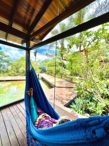 Casa Rosa - Terra Dourada, Paraíso na Natureza, piscina natural, Wi-Fi