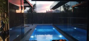 Black Box village with garden