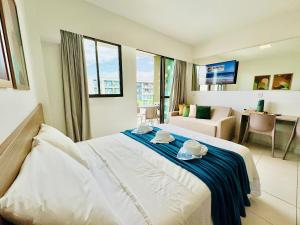 Flat em Muro Alto - Porto de Galinhas - MANA D208 - By Anfitrião Legal