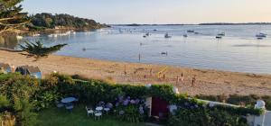 Villa Ty Marie Ile aux Moines sur la plage vue mer à 180 dégrés