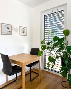 Modern Studio Gardenia_Gartenwohnung Alte Donau