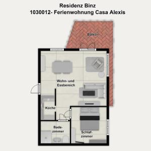 Residenz Binz Ferienwohnung Casa Alexis