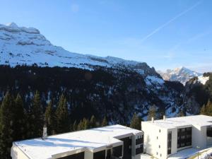 Studio rénové 4 pers avec balcon sud, proche pistes et commerces, casier à skis, parking - FR-1-687-33