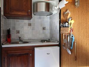 Studio 4 pers. sur les pistes à Flaine, parking, casier à skis, terrasse - FR-1-687-75