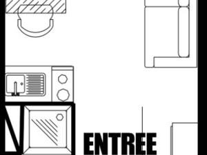 Studio 4 pers. sur les pistes à Flaine, parking, casier à skis, terrasse - FR-1-687-75