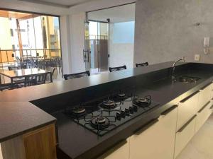 Flat encantador na praia de Intermares com piscina