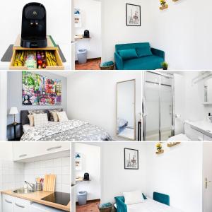 Le Parisii I Proche RER C & METRO 7 I 2-3 peoples