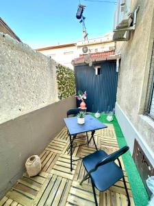 Jolie 2 pièces avec terrasse au centre-ville, proche gare