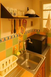 En el centro de La Paz