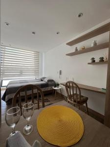 Apartaestudio moderno en Chapinero en Bogotá
