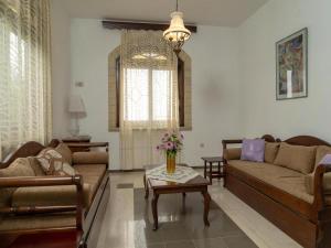 Modern holiday home in Stalos with balcony