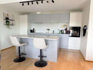 Large luxurious apartment with private terrace and parking