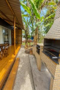 Casa do bananal - Praia Estaleiro (Ubatumirim) -UbatubaSP