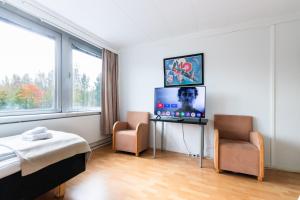 Functional and cozy 3 bedroom apartment for 6