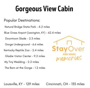 Gorgeous View Cabin - in Red River Gorge KY