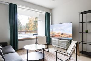 Family apartment with balcony and separate kitchen