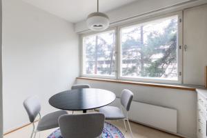 Family apartment with balcony and separate kitchen