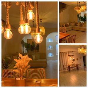 villa avec piscine style bohème