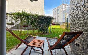 Cocon avec petit jardin centre Bondy