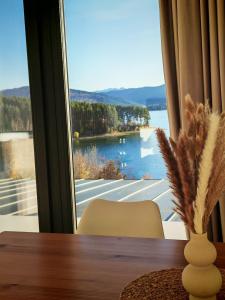 Moon Lake Bicaz - Aurora Sky