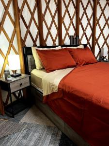 Incredible Equipped Yurt Amazing for a Glamping Experience in East Meredith, New York