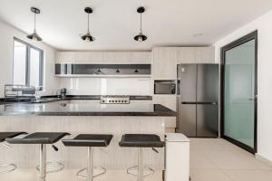 Luxury Garden House Condesa - Terrace & Parking