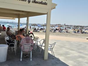 Casa Flamingo - Corner house near beach & boulevard with sea & salt lake view