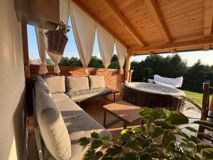 Wooden fairy tale vacation house