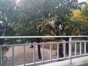 Appartement familiale face à un square arboré