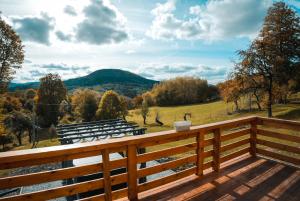 Zachód Beskidu domek z Jacuzzi na wyłączność