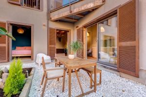 Garden apartment in Pigneto