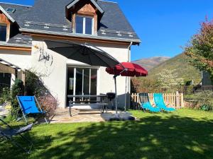 CHALET LAC BLEU Luchon proche Thermes 3ch terrasse bbq pkg 7p