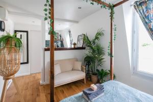 Studio Exotique Hyper-Centre Enghien 12min Paris