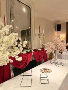 salle de banquet plus chambre