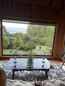 Beautiful Plot Lake and Volcano View