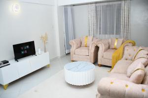 A room with a private bathroom