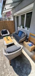 Beautiful apartment in greenery with a large terrace