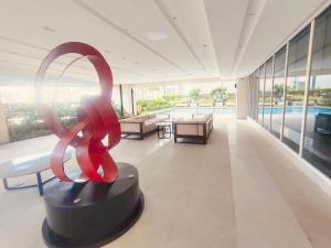 Red Residences Modern Apartment with City View in Makati