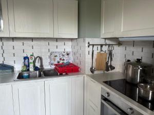 Chambre cozy avec lit double en étage