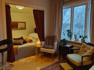 Central lägenhet med badkar Nära till allt