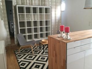 Moderne Studiowohnung in Coburg mit Küche und Innenhof